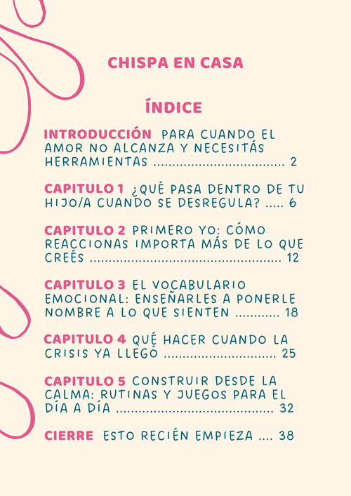 Chispa en Casa - Herramientas para el mundo emocional de tus hijos